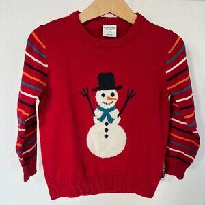 Polarn O. Pyret Snowman Sweater: Size 2-3Yrs (98 cm)